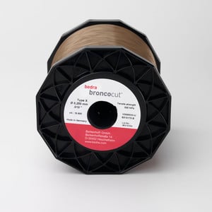 .010"DIA BEDRA BRONCOCUT X WIRE, 17.5LBS