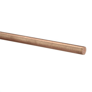 Copper Tungsten Rod, .250" Dia. x 8"