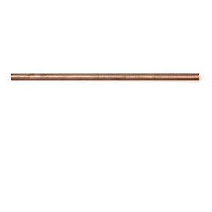 Copper Tungsten Rod, .250" Dia. x 8"