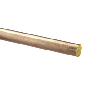Tungsten Copper Rod, .625" Dia x 12"