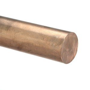 Copper Tungsten Rod, 1.000" Dia x 8"