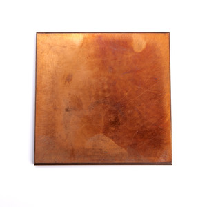 CU Sheet, .250"x6"x6" [Stress Relieved &