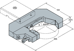 CRAWDAD PRISM VICE RANGE 8-100MM