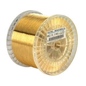 .008"DIA PROTERIAL HARD BRASS WIRE, 13.2