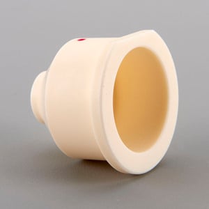 Nozzle, Flush Cup, Lower, Ceramic, 4MM Nozzle, Flush Cup, Lower, Ceramic, 4MM