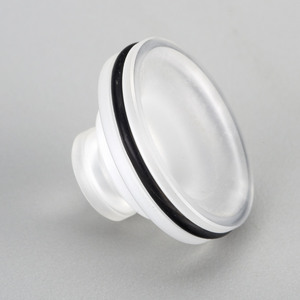 Nozzle, Flush Cup, Upper, w Groove, 4mm Nozzle, Flush Cup, Upper, w Groove, 4mm